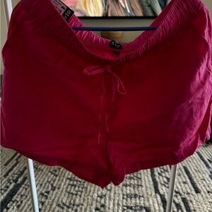 NWT GAP Vibrant Pink Elastic Waist Shorts